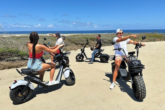 1/2 Day (4 hour) Electric Scooter Rental in Aruba - Key Points