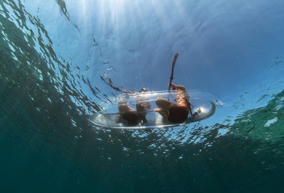 1.5-hour Clear Kayak Rentals: Explore the Underwater World - An Authentic Look at the Experience