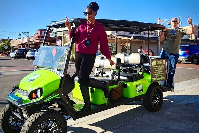 1.5 Hour Stretch Limo Golf Cart Tour, Ultimate Old Town Exploration - Key Highlights