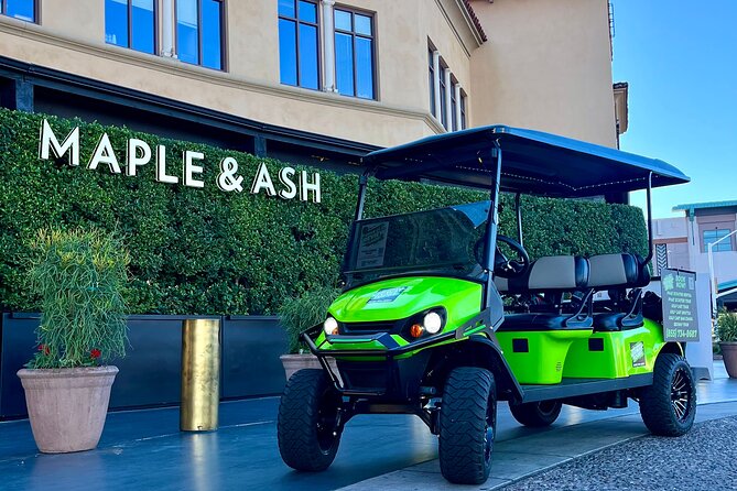 1.5 Hour Stretch Limo Golf Cart Tour, Ultimate Old Town Exploration - Guest Experiences