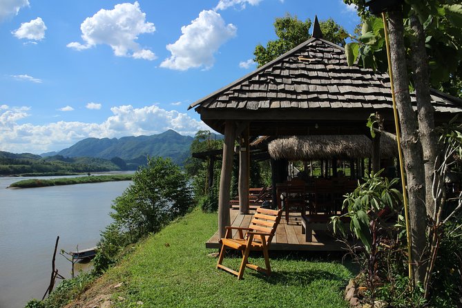 1 DAY Mekong Cruise to Pak Ou Caves. Kuang Si Waterfalls . Local Villages - Discovering the Kuang Si Waterfalls