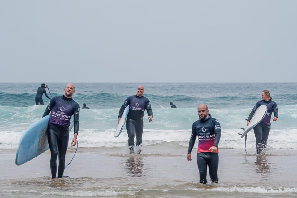 1 day surf lesson - Key Points