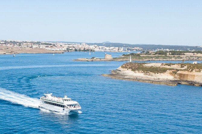 1-Hour Boat Trip Around the Port of Mahon - End Point Information