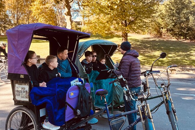 1 Hour Central Park Pedicab Tour. - Good To Know