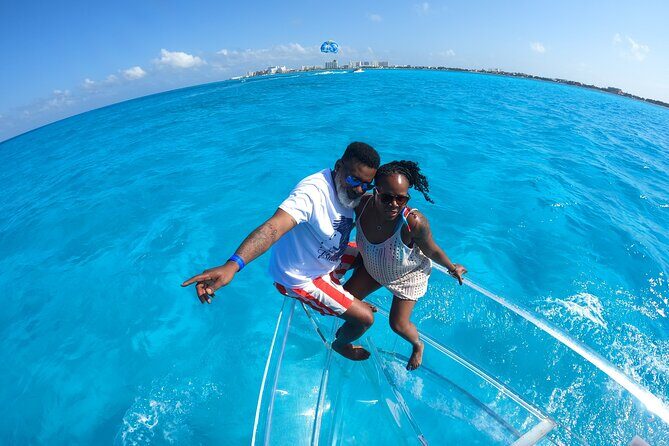 1-hour Clear Boat Tour in Nichupte Lagoon from Cancun - FAQs