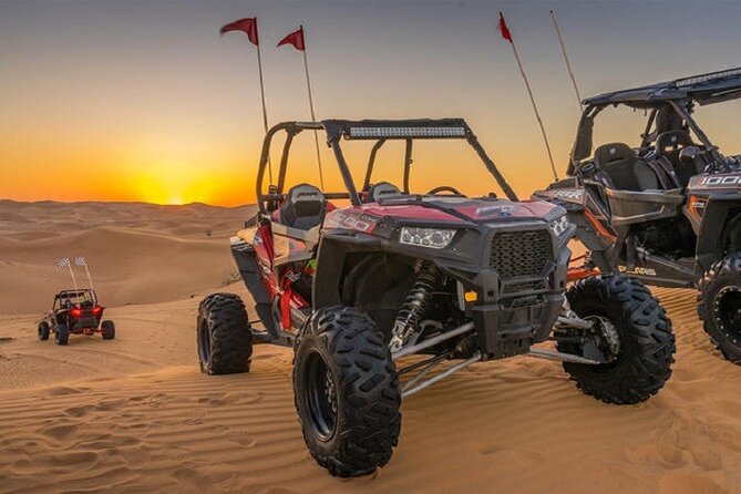1-Hour Desert Buggy Self-Drive Adventure: Camel Ride & Sandboard - Barbecue Dinner and Entertainment
