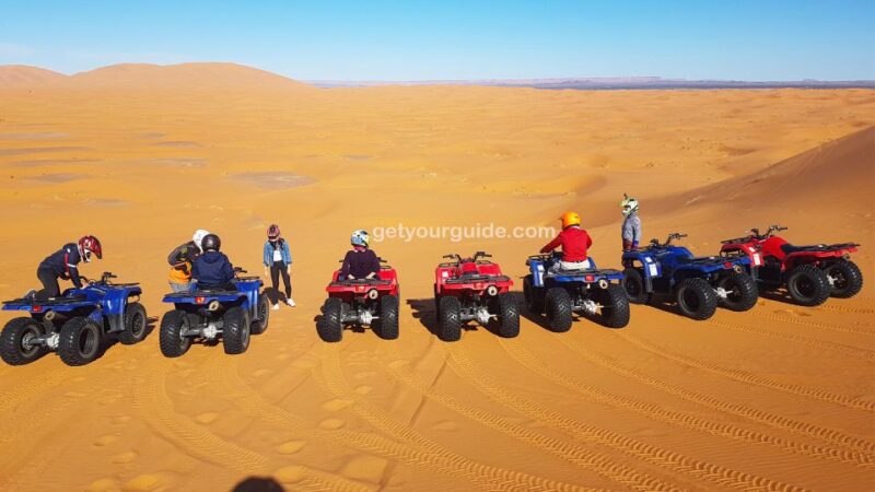 1 Hour Merzouga Desert Quad Biking Tour & Sandboarding - Adventure Details