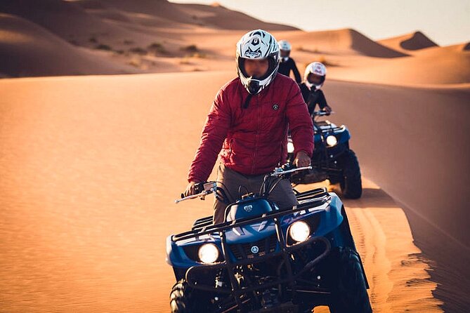 1-Hour Quad Crossing the Dunes of Merzouga in the Sahara - Safety Equipment and Guidelines