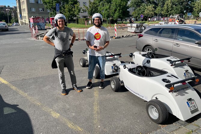 1-Hour Ride Across the Prague in Mini Hot Rod Car - Additional Information
