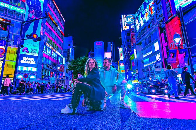 1 Hour Tokyo Cyberpunk Photo Session - Accessibility and Group Size