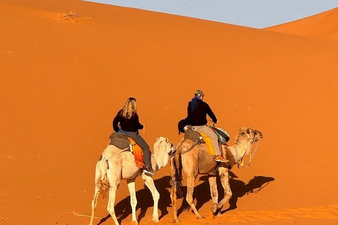 1 Night in Desert Camp Merzouga & Camel Ride & Back by Jeep (4x4) - Participant Information