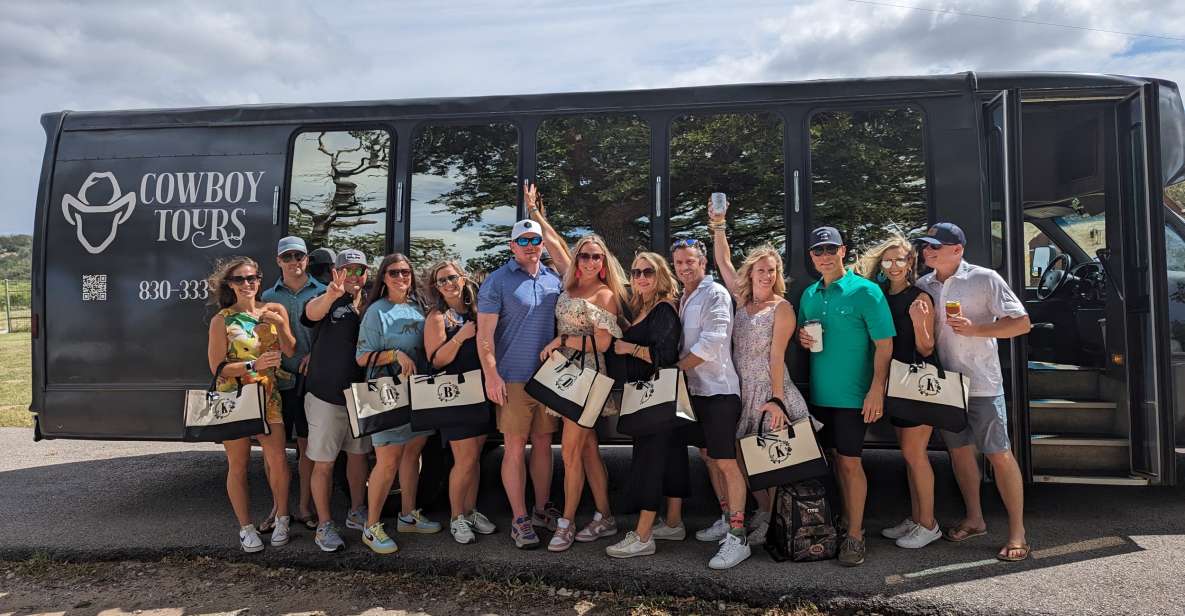 #1 Rated Wine Tour In Fredericksburg Texas - Key Points
