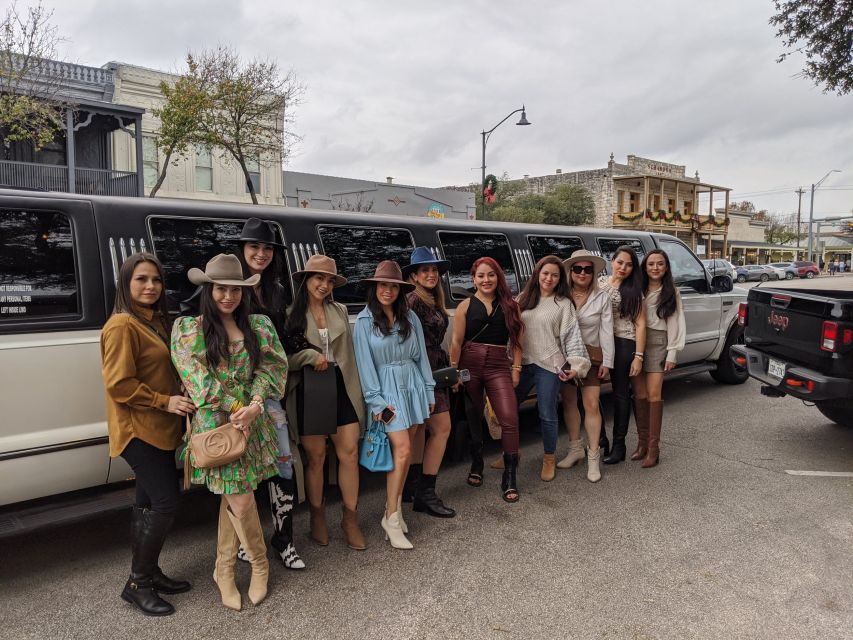 #1 Rated Wine Tour In Fredericksburg Texas - Included Amenities