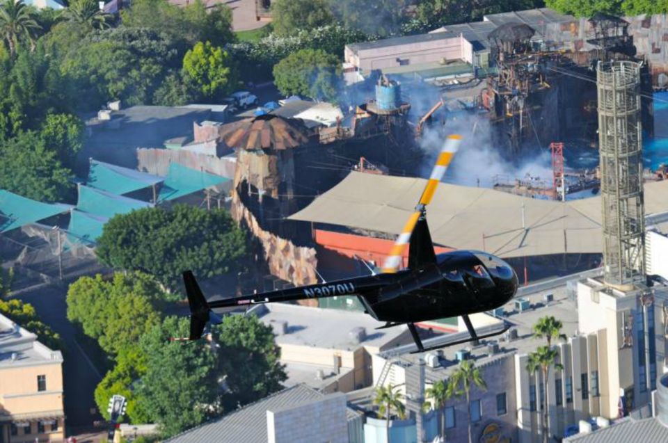 10-Minute Hollywood Sign Helicopter Tour - Tour Description