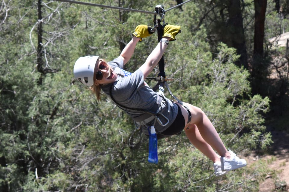 12-Zipline Adventure in the San Juan Mountains Near Durango - Traverse the Treetop Course