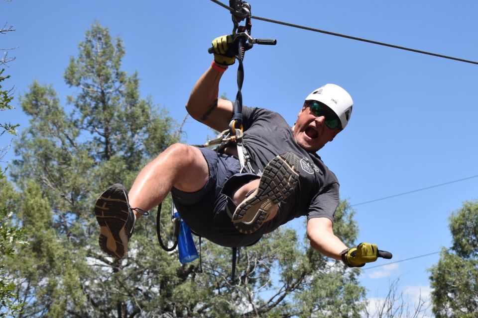 12-Zipline Adventure in the San Juan Mountains Near Durango - Choose Your Zipline Landing Destination
