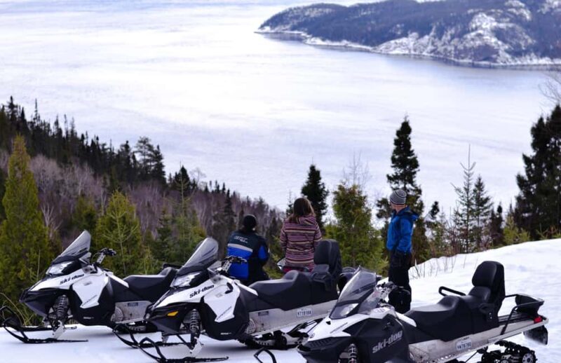 15 min. Tadoussac: Snowmobile Expedition in Saguenay Fjord - A Closer Look at the Snowmobile Expedition Experience