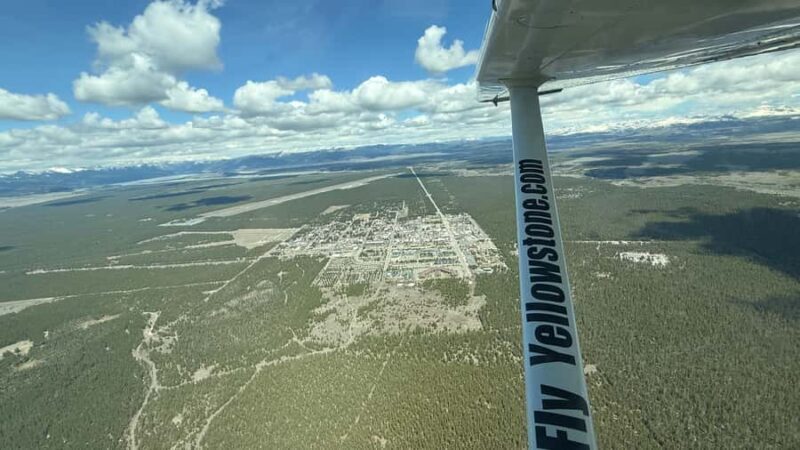 15-Minute Yellowstone Scenic Flight from West Yellowstone - The Itinerary and Flight Path