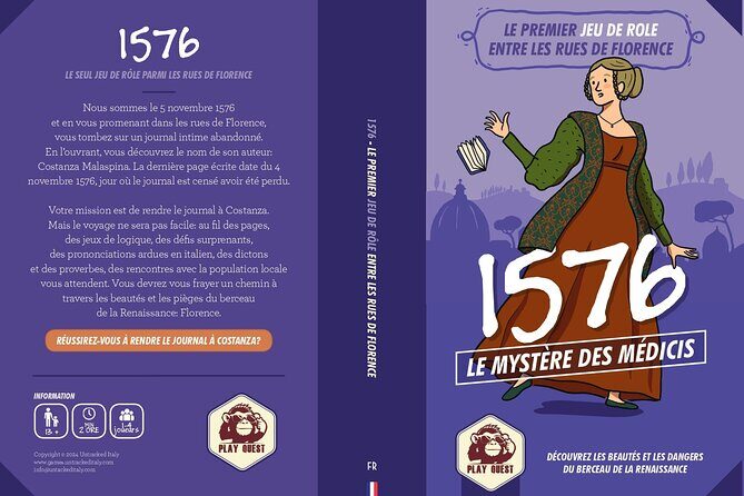 1576 - Le mystère de Médicis - Key Points