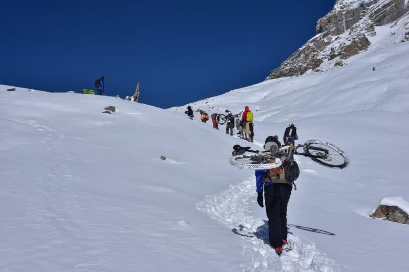 16-Day Annapurna Region Mountain Biking Tour - Itinerary Highlights