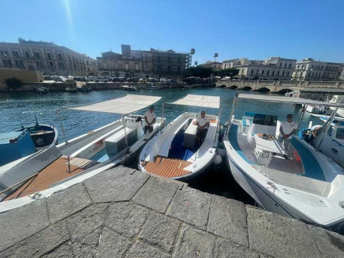 2.5-HOUR BOAT TOUR ORTIGIA+SEA CAVES+PILLIRINA+FRUIT DRINK - Itinerary Details