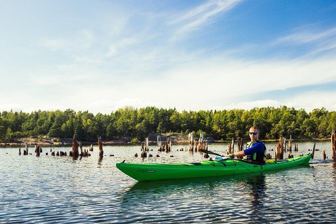 2-day kayaking adventure around Vaxholm in Stockholm Archipelago - self guided - Key Points
