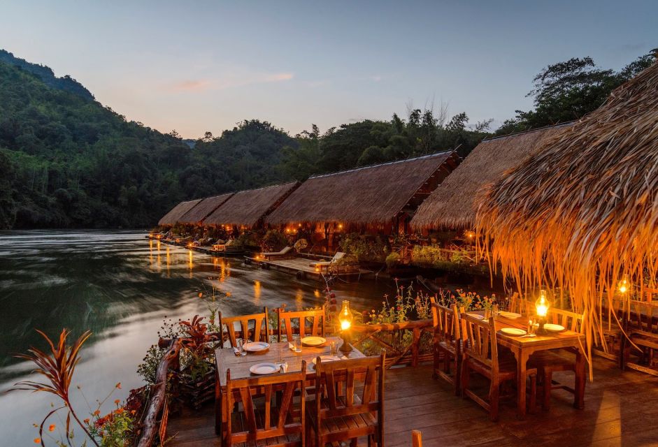 2-Day River Kwai Highlights & Jungle Rafts Floating Hotel - Riding the Historic Death Railway