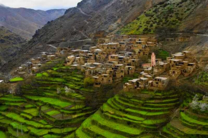 2 Days Desert Agafay and Atlas Mountains Trek From Marrakech - Trekking Through Berber Villages