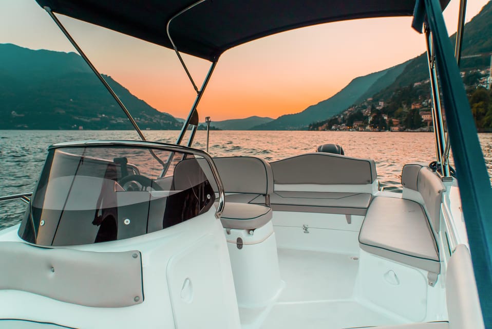 2-Hour Boat Rental on Lake Como - Inclusions in the Rental