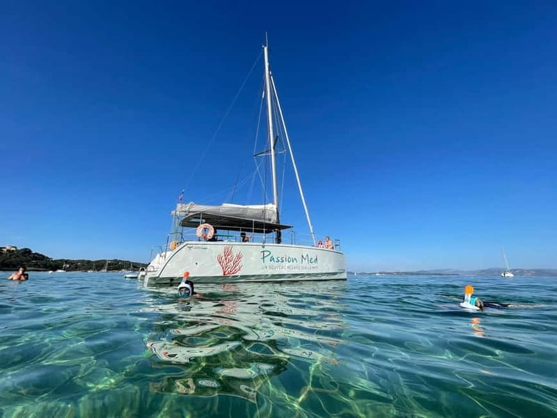 2-hour catamaran discovery tour of the Giens Peninsula and Porquerolles - Key Points