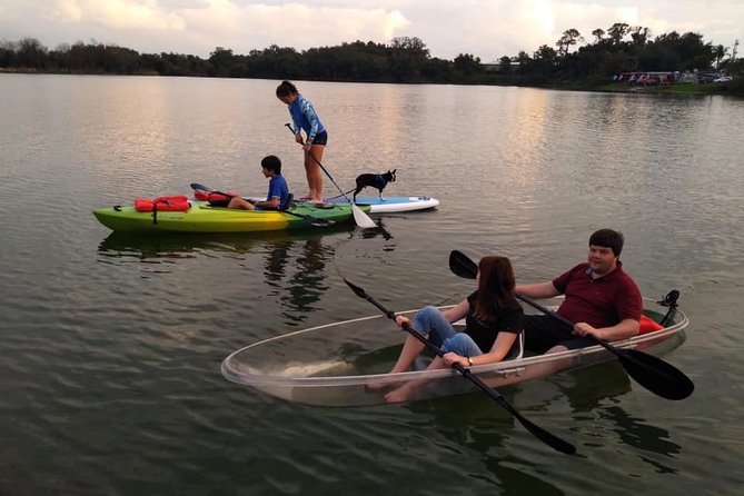 2-Hour Clear Kayak & Clear Paddleboard(SUP) Rental in Orlando - Customer Feedback