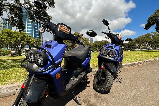 2-Hour Moped Rental to Discover Honolulu Most Scenic Places - Key Points