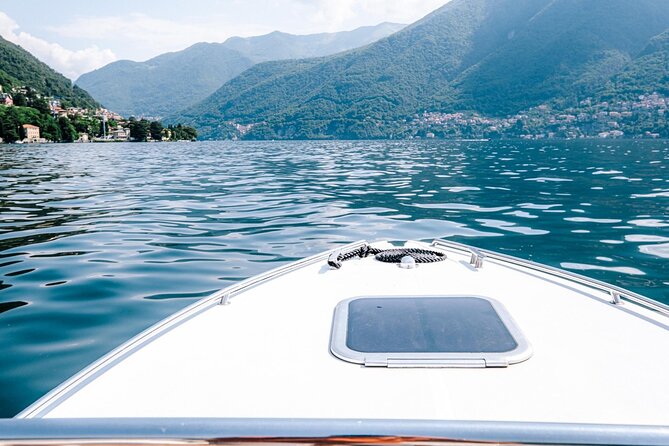 2 Hour Private Cruise on Lake Como by Motorboat - Inclusions and Amenities