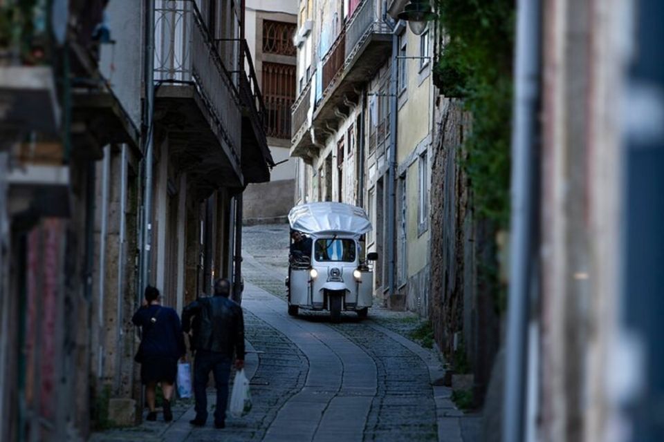 2 Hour Private Tuktuk Tour in Porto to Monastery and Cellars - Inclusions and Restrictions