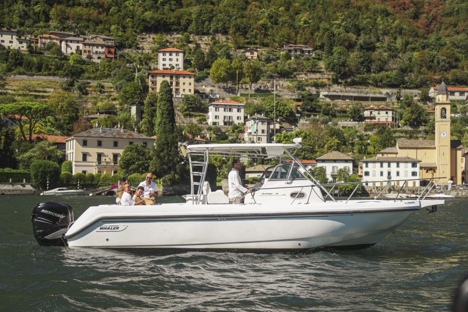 2 Hours Private Boat Tour on Lake of Como - Included Itinerary Stops and Activities