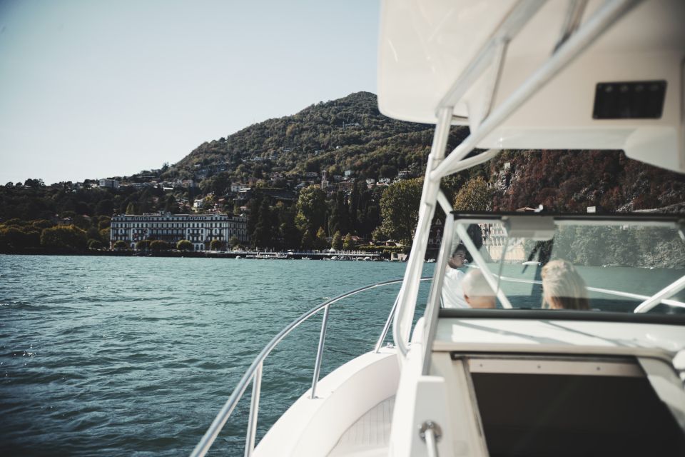 2 Hours Private Boat Tour on Lake of Como - Personalized Pick-up and Drop-off