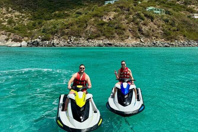 2 Hours Private Jet Ski Tour in Saint Martin with free passenger - The Experience at a Glance