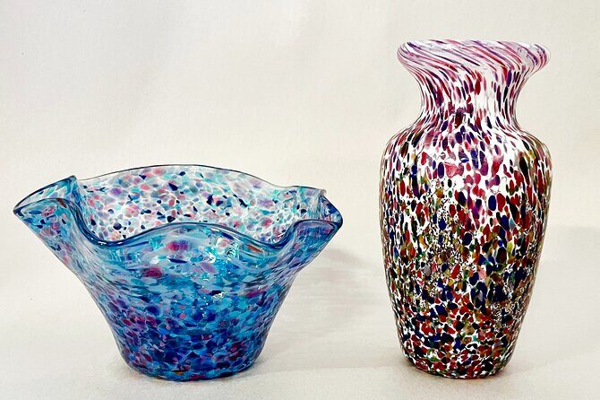 2 Hours Shared Floppy Bowl or Vase Glass Blowing Class - Introduction