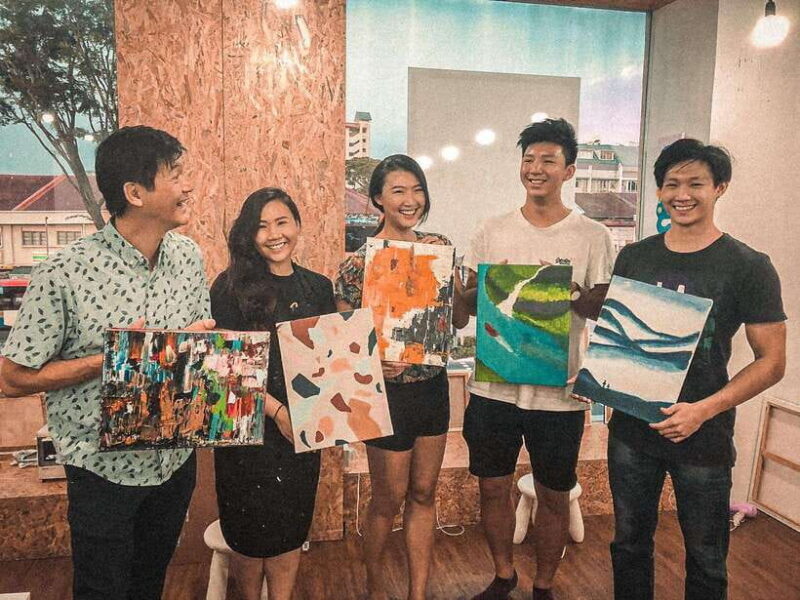 2-Hr Art Jamming Session - Unguided - Overview of the Art Jamming Experience in Singapore