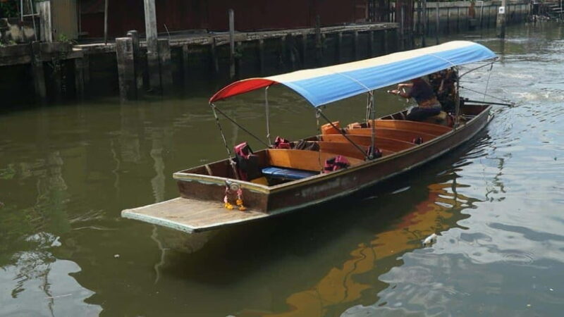 2 Hrs Private Bangkok Canal Boat Tour: Traditional Flat Boat - Key Points