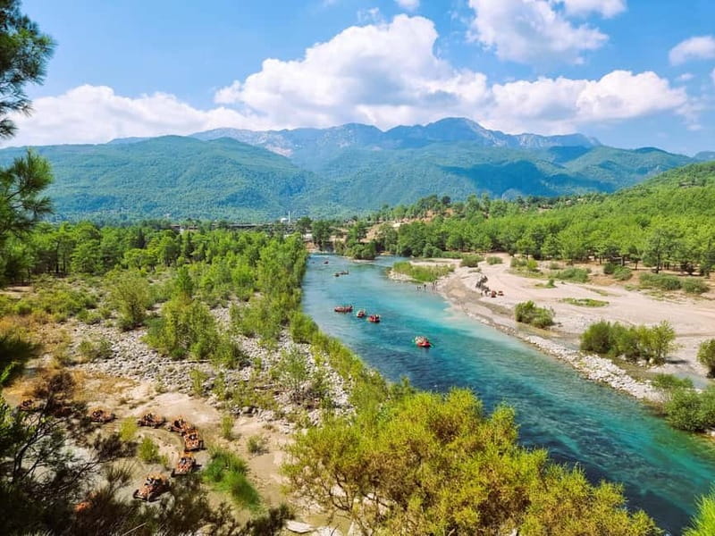 2-in-1 Combo: Canyoning & Rafting with Lunch - An Adventurous Day in Turkey’s Scenic Köprülü Canyon