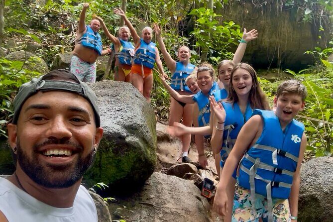 2 Tours in 1 Day: Rainforest Waterslides & Beach Tour w/Transport - FAQs