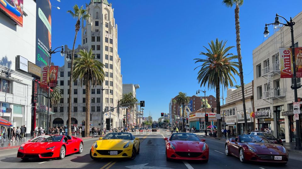 20 Min Lamborghini Driving Tour in Hollywood - Highlights of the Experience