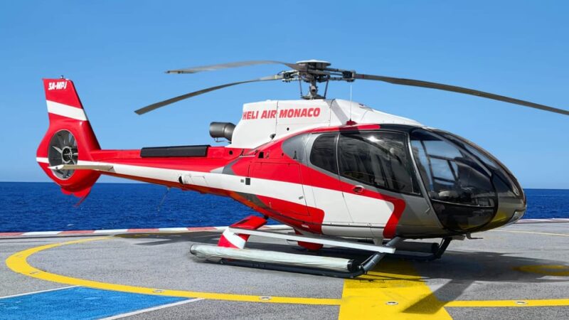 20-Minute Panoramic Flight From Nice - Helicopter Details