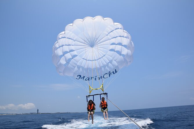 200M Parasailing Experience in Okinawa Depart From Ginowan Marina - Scenic Views From the Sky