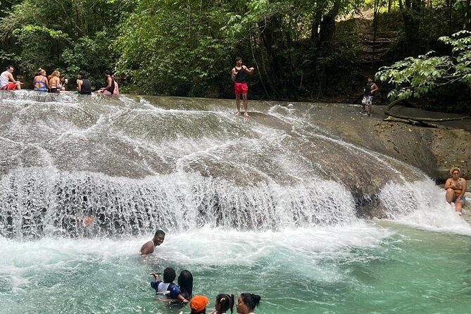 27 Pools of Damajagua Jumps and Slides in the Jungle - Descending Through Waterfalls and Pools