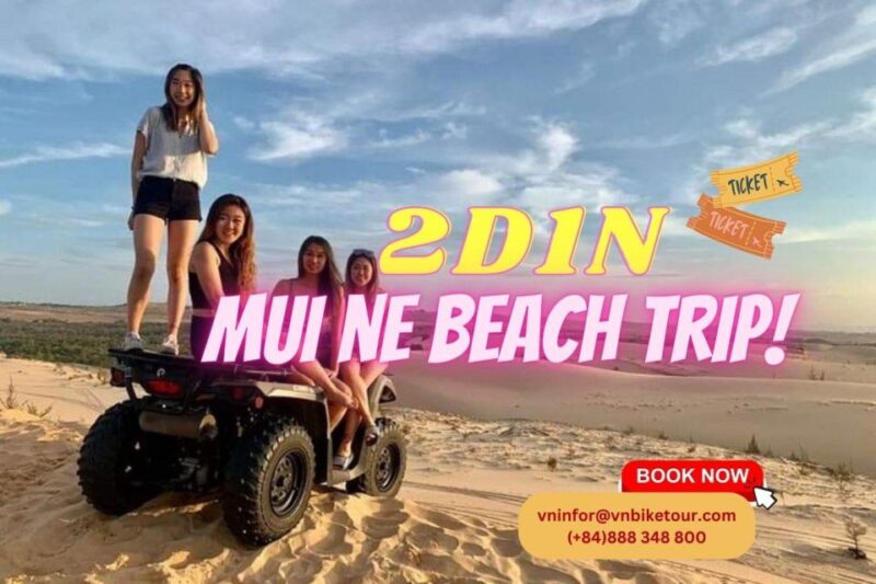 2D1N Amazing Mui Ne Sand Dunes - Beach Relax Trip From HCM - Accommodation Options