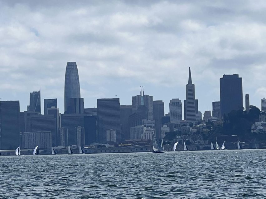 2hr - INTERACTIVE Sailing Experience on San Francisco Bay - Inclusions: Drinks and Snacks