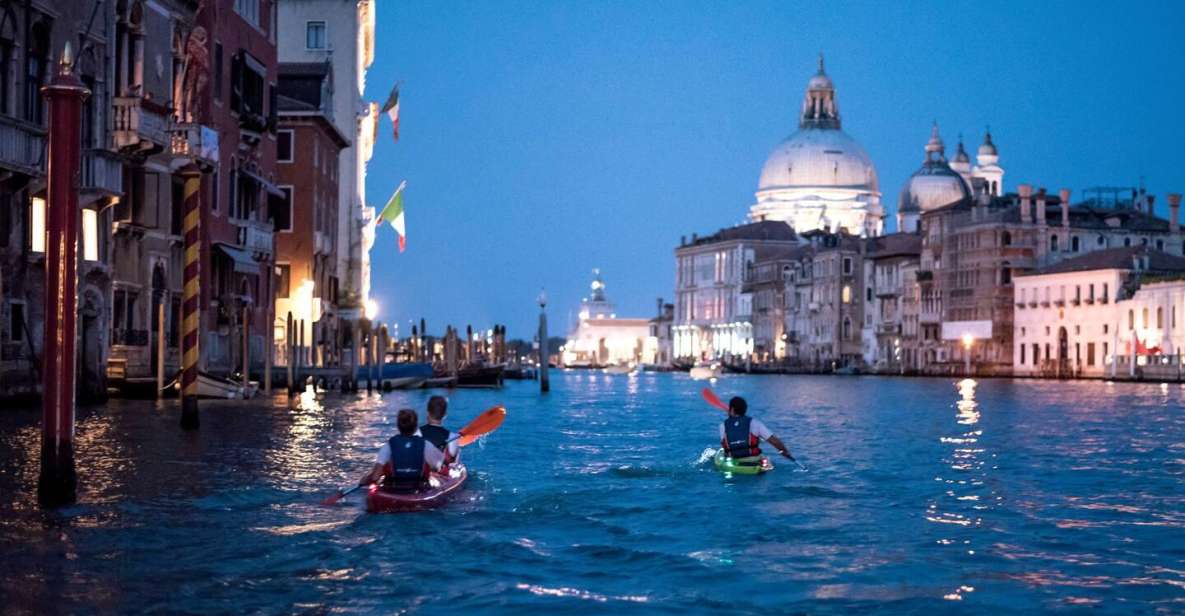 2hr Night Kayak Tour in Venice: Premium Tour With Sunset - Tour Activities