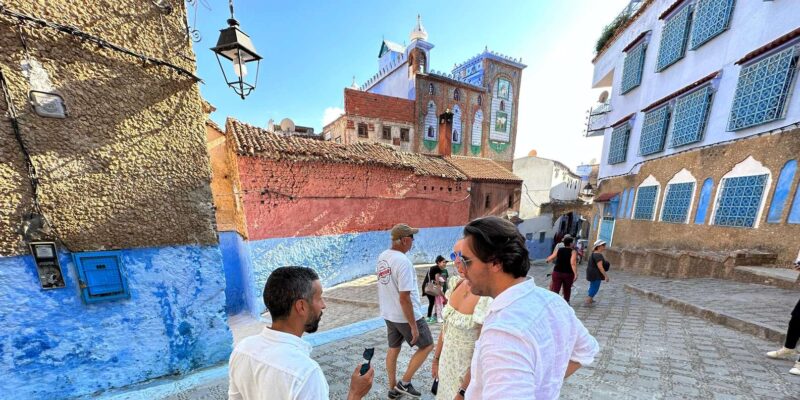 3-Day Private Casablanca Tour to Chefchaouen/Volubilis/Fez - Wandering Through Volubilis Ancient Ruins